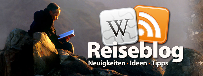 Wichtige Informationsquelle - Reiseblog!